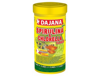    DAJANA SPIRULINA & CHLORELLA FLAKES  100 