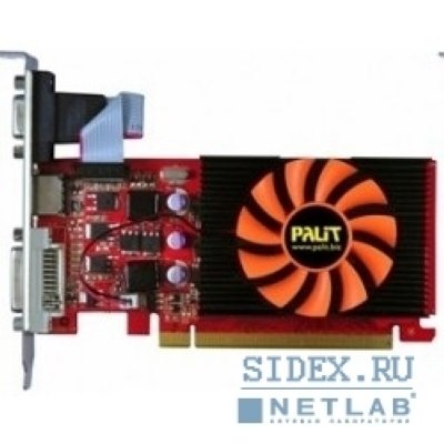 Palit GeForce GT 630  PCI-E 1GB GDDR3 128bit 40nm 780/1400MHz DVI(HDCP)/HDMI/VGA OEM (NEAT