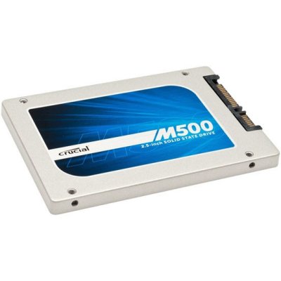   SSD 2.5" 480 Gb Crucial SATA III M500 (R500/W400MB/s) (CT480M500SSD1)