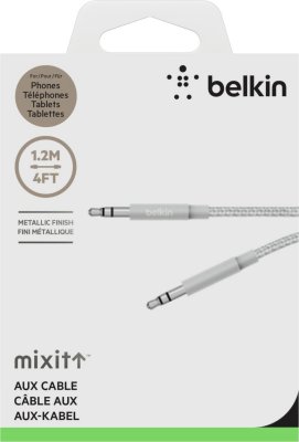   Belkin AV10164bt04 AUX 1.2  silver