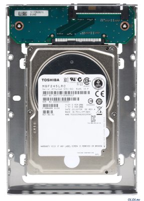   450 Gb Toshiba MBF245LRC#LF SAS 2.5" (10000rpm, 16MB, 6Gbps, 15mm, with bracket 3.5")