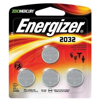  CR2032 - Energizer Lithium CR2032 3V (4 )