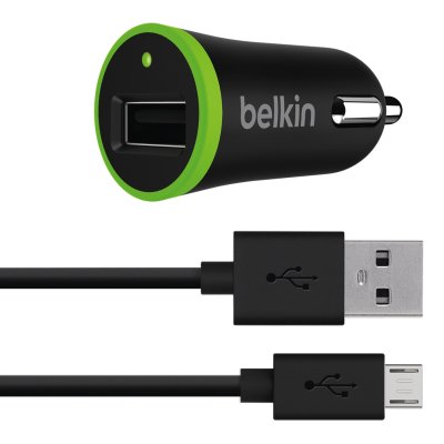  Belkin F8M711bt04 USB 1A +  USB-microUSB black