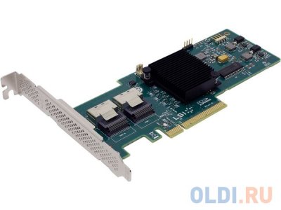 LSI MegaRAID SAS 9240-8i KIT  SAS LSI00204 (PCI-E 2.0 x8, LP,SAS6G, RAID 0,1,10,5, 8port (