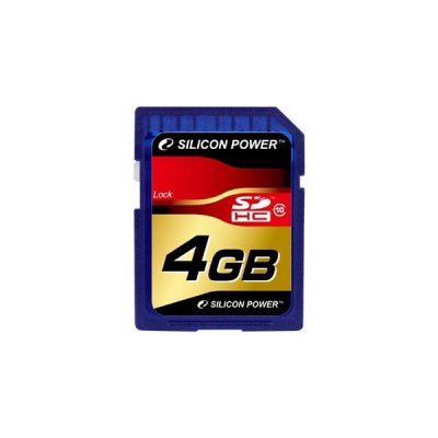   SecureDigital SecureDigital 4Gb Silicon Power HC Class10 (SP004GBSDH010V10)