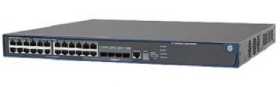 HP JD369A  5500-24G SI 20x10/100/1000 ports + 4x10/100/1000 or SFP + 2 slots for 10G, stat