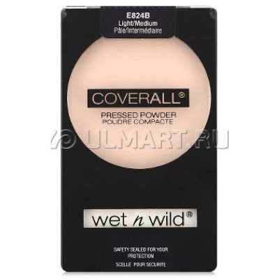 Wet n Wild     Coverall Pressed Powder light 8 