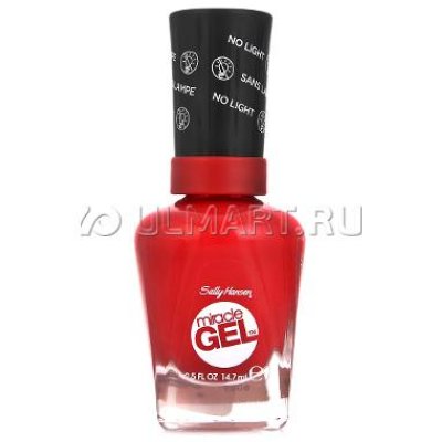 -   Sally Hansen Miracle Gel  470 red eye, 14,7 