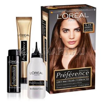 L"Oreal Paris    "Preference",   - ,  5.25, , 2