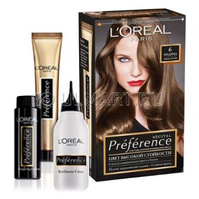    L"Oreal Paris Preference  6 , 192 