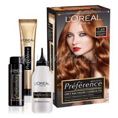    L"Oreal Paris "Preference",   - ,  7.43, ,