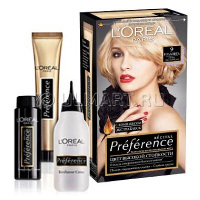    L"Oreal Paris Preference  9 , 192 