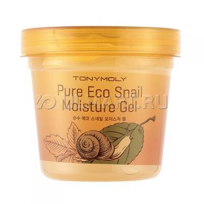      Tony Moly Pure Eco Snail Moisture Gel, 300 ,   