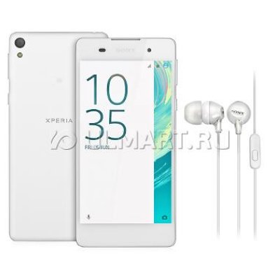  Sony F3311 Xperia E5 White,  +  Sony MDR-EX15AP