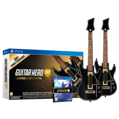   Guitar Hero Live Supreme Party Edition, [PS4], 2 