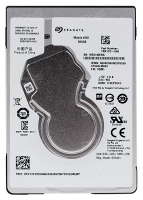   HDD 500 , Seagate BarraCuda, ST500LM030