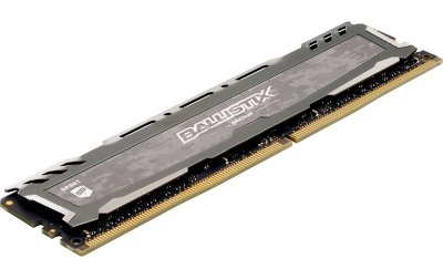   Crucial Ballistix Sport LT Gray DDR4 UDIMM 2666MHz PC4-21300 CL16 - 8Gb BLS8G4D26