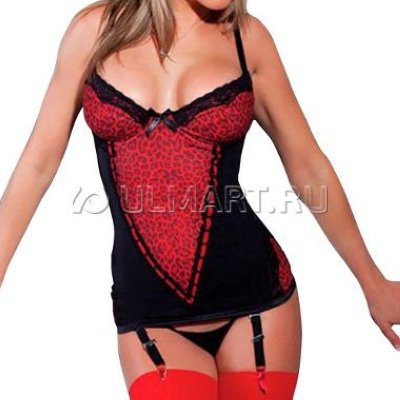  Coquette Lingerie 1041red, , M INT/46 RU