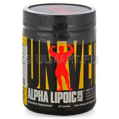 -  Universal Nutrition Alpha Lipoic Acid, 60 