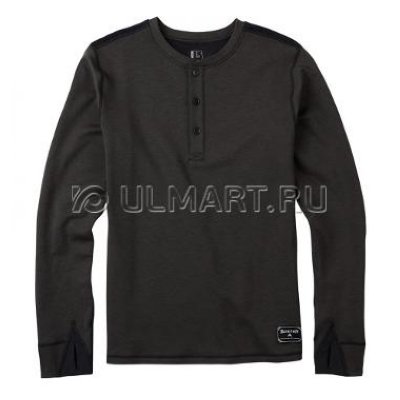    Burton MB EXP WOOL HENLEY (15-16) BLACK HEATHER (M)