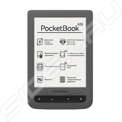  A6" PocketBook 622 Touch Black