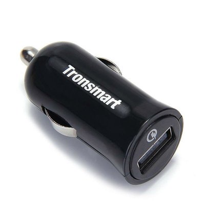    Tronsmart CC1Q Quick Car Charger, 1  microUSB, 2A 