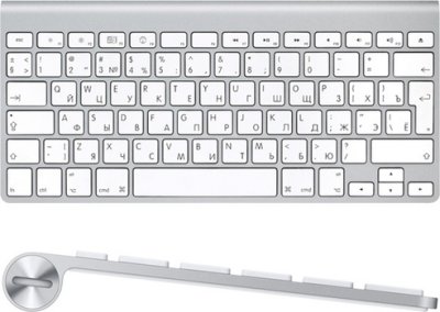    Apple Wireless Keyboard MC184 White Bluetooth