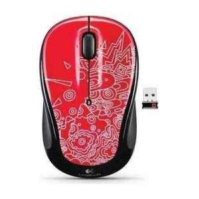 Мышь logitech с рисунком