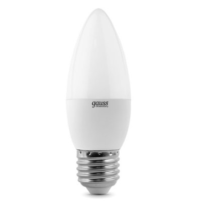  LED  Gauss Elementary Candle E27 6W 220V  