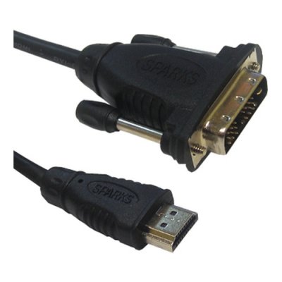  HDMI (M) -) DVI-D (M), 3m, Sparks (SN1046)