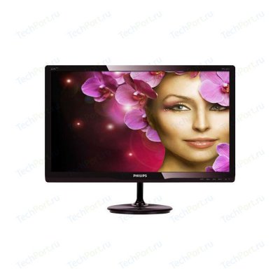  21.5" PHILIPS 227E4LHSB/00(01) Black (LED, LCD, Wide, 1920x1080, 2 ms, 176/170, 250 cd/m,