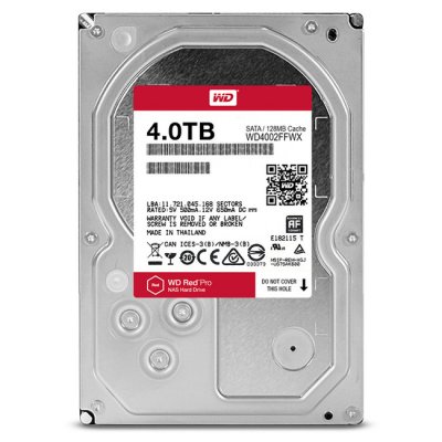   4.0Tb WD Red Pro WD4002FFWX SATA 6Gb/s, 128 MB Cache, 7200 RPM