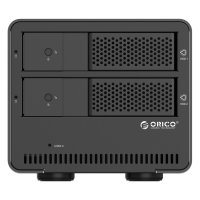    HDD 2 x 3.5" Orico 9528U3, USB3.0, RAID, SATA, Black