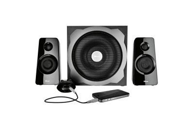 Trust Tytan 2.1 Subwoofer Speaker Set, Black  