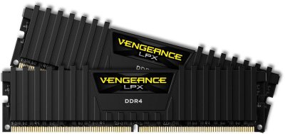   DDR4 16Gb 2400MHz PC-19200 Corsair Vengeance LPX (CMK16GX4M2A2400C14R)(2x8Gb KIT)