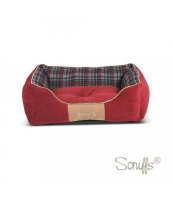 SCRUFFS Highland Box Bed 50x40 Red    