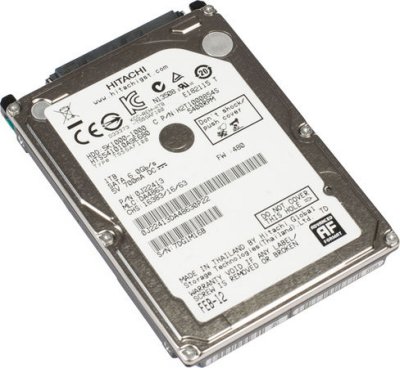   HDD 1 Tb SATA-II 300 Hitachi Travelstar IDK (HTS541010A9E680) 2.5" 5400 rpm 8Mb (0S0338