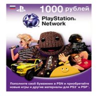   SONY Playstation Network Playstation Live Card 1000 