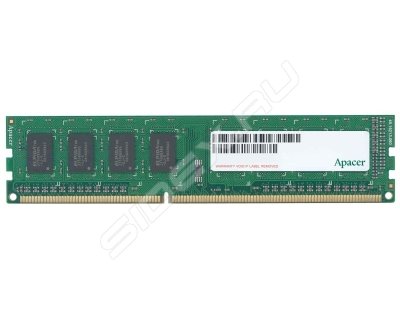   DIMM 4Gb DDR3L PC12800 1600MHz Apacer (AU04GFA60CAQBGC)