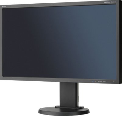  24" NEC MultiSync E243WMi Black IPS LED 1920x1080 5ms VGA DVI DisplayPort