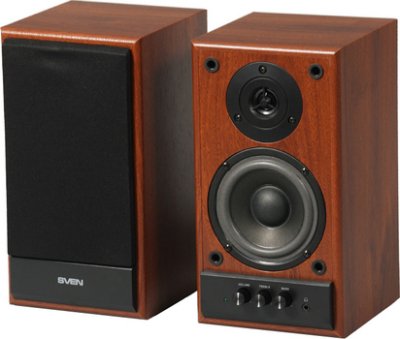 2.0  SVEN SPS-702 2*20W Walnut