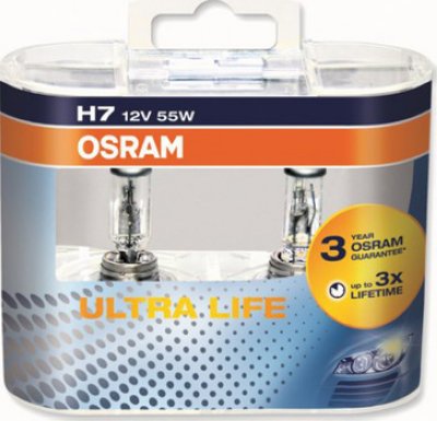   H7 55W Ultra Life 2 . OSRAM