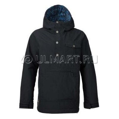  Burton MB SAWYER ANORAK (15-16) TRUE BLACK (L)