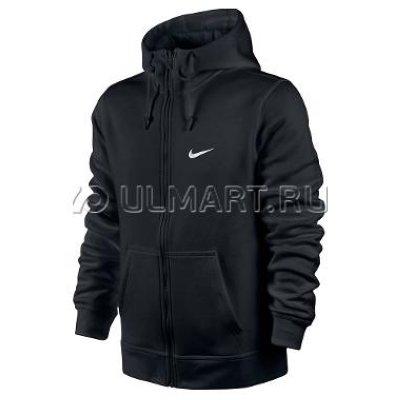  Nike Club Fz Hoody-Swoosh SR 611456-010 (L)