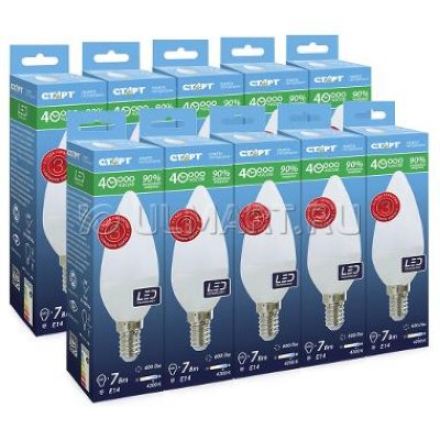   LED 10   ECO LEDCandelE14 7 , E14  