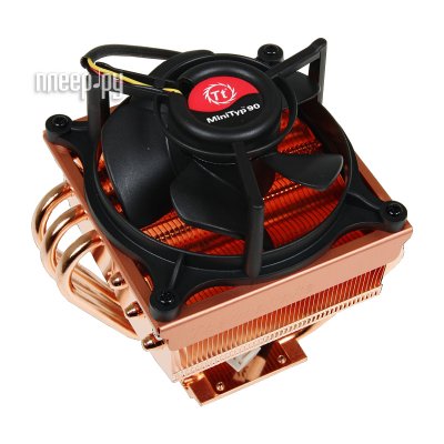  Thermaltake CL-P0343 Mini Typhoon Value Pack (S-775/939/940/AM2, 18 , 2200 , Cu+)