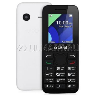   Alcatel OT1054D (2SIM) Pure White