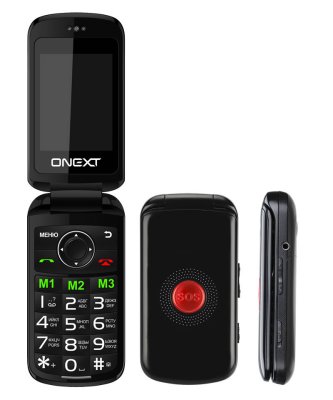   ONEXT Care-Phone 6 Black, 