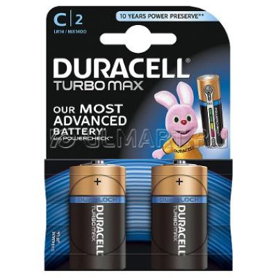  C (LR14) 02 . Duracell  TurboMax