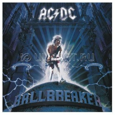 CD  AC/DC "BALLBREAKER", 1CD_CYR